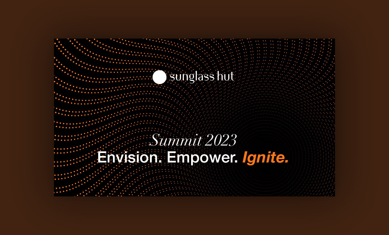 Sunglass Hut Summit 2023